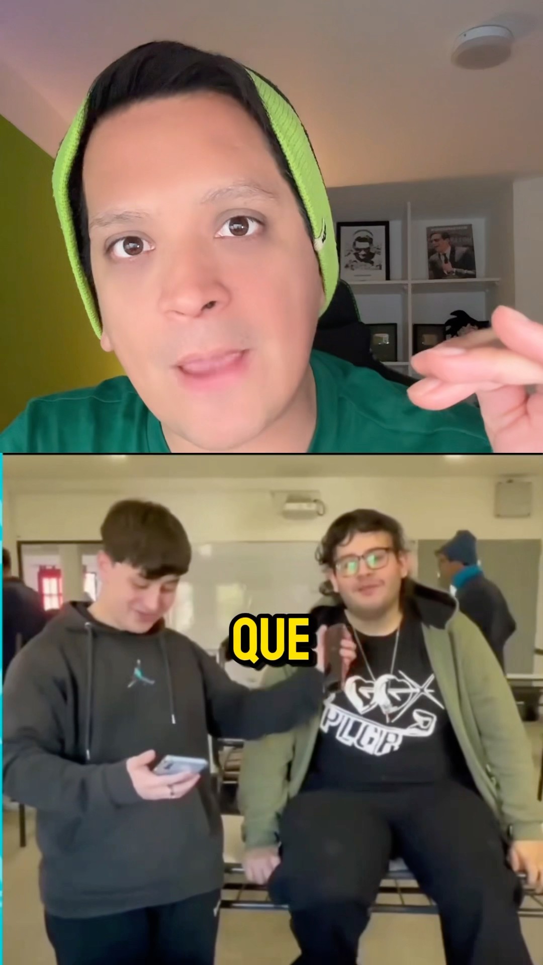 Este profe es raro